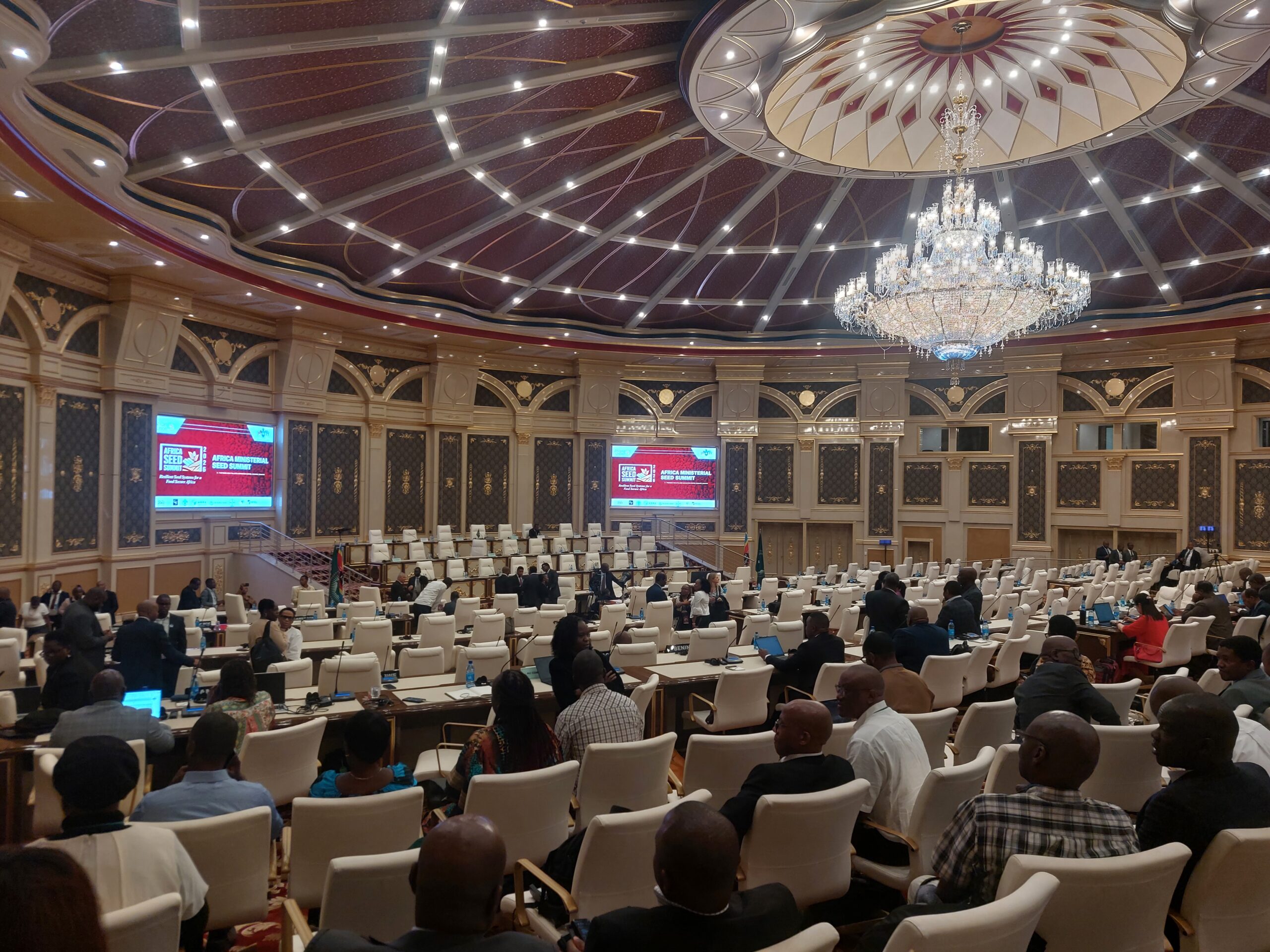 Ezulwini Conference Centre, plenary hall.